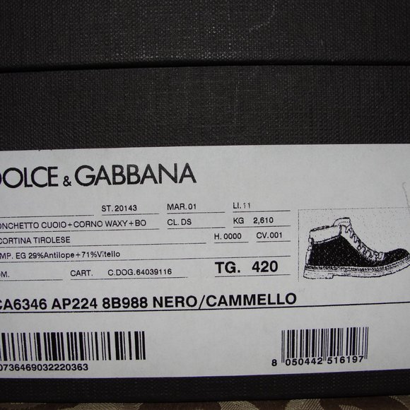 DOLCE & GABBANA RUNWAY CORTINA SABATON ANKLE BOOT main image 11